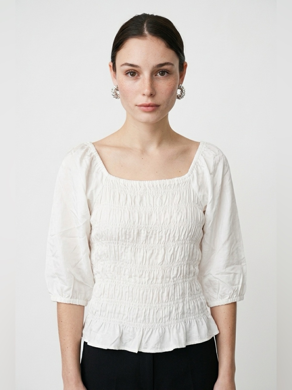 Cream  blouse